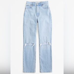 Abercrombie & Fitch 90’s Straight Ultra High Rise Jean